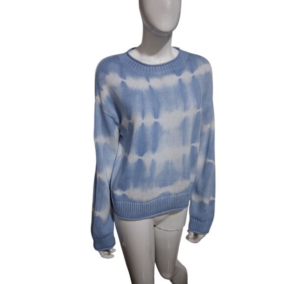 Elizabeth and‎ James Grungecore Women's Size Small Tie Dye Knit Ribbed Sweater - Picture 7 of 9